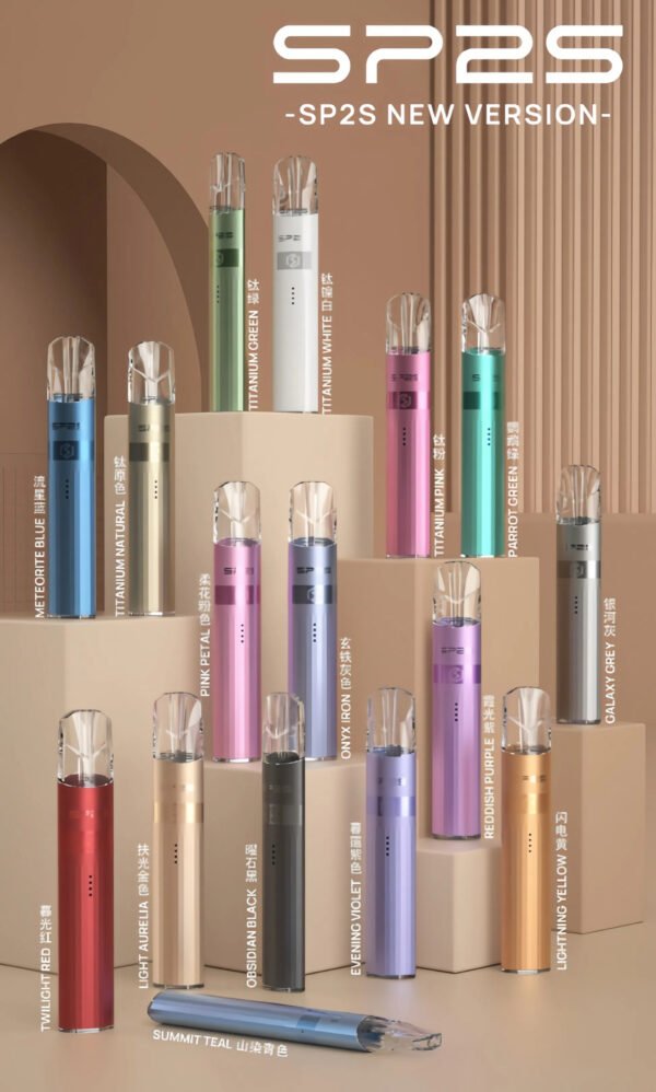 sp2s鈦色主機 SP2S主機 傳奇系列鈦色煙桿 通用悅刻 Relx一代煙彈 台灣現貨
