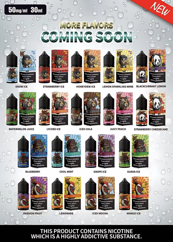 hebat煙油 Hebat煙油 喜貝小煙油 30ml/50mg 高濃丁鹽煙油推薦