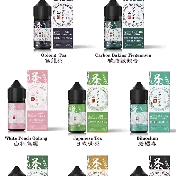 Fancha 煙油 日本 SANDI FANCHA小煙煙油 梵茶煙油推薦 30ml/35mg 買五送一