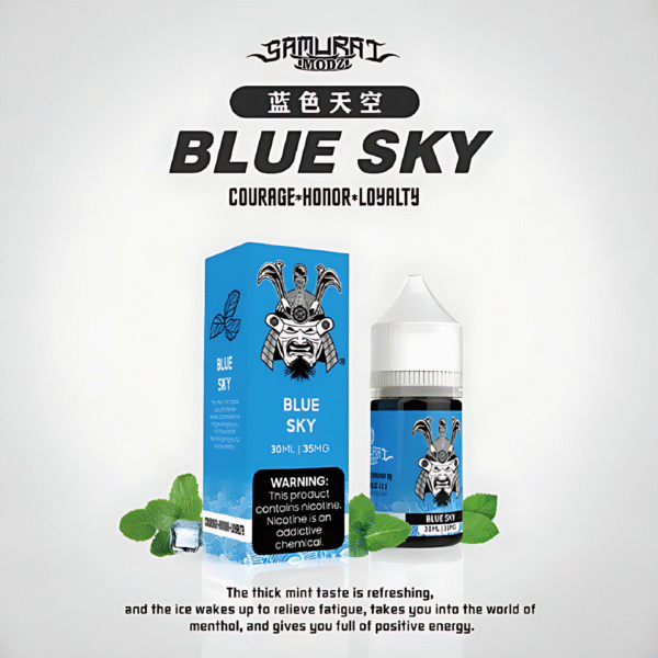 SAMURAI小煙油 SAMURAI煙油 30ml/35mg  將軍丁鹽煙油推薦 美國原裝 小煙專用 買五送一