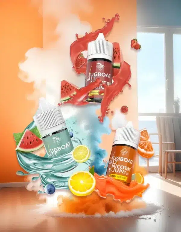 TUGBOAT鹽尼古丁小煙油.webp 新拖船煙油/TUGBOAT鹽尼古丁煙油 30ml/ 50mg 高尼古丁煙油