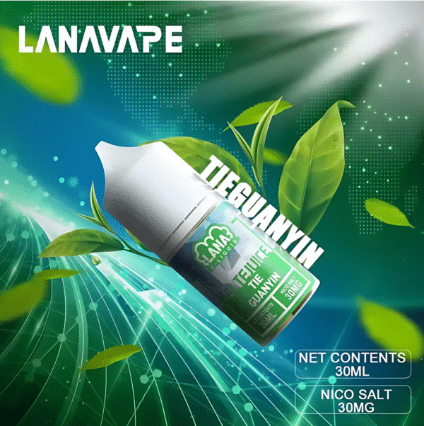 lana煙油鐵觀音 LANA小煙油 拉娜正品涼感丁鹽煙油推薦 30ml/35mg 台灣現貨