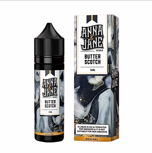 安娜 ButterScotch 大煙油 Anna&Jane 安娜與簡大煙煙油 ButterScotch 焦糖奶油咖啡50ml大煙油推薦
