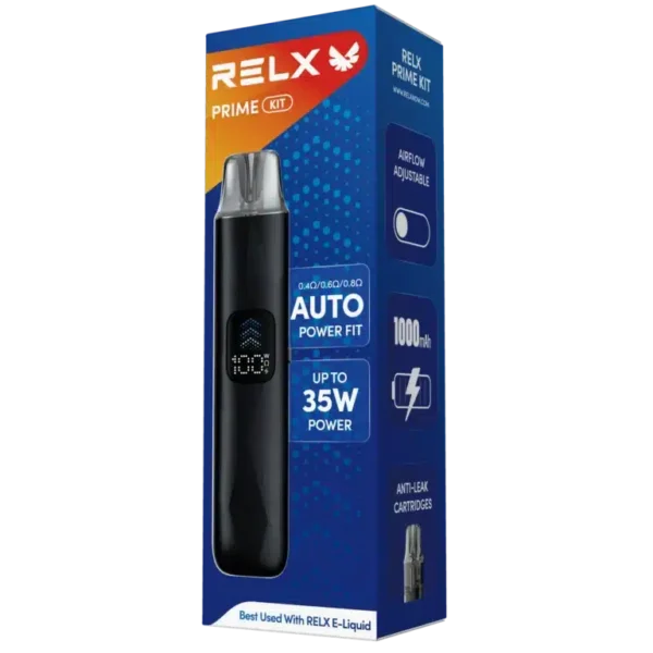 悅刻註油主機auto.webp 悅刻RELX Prime Kit 開放式註油主機套裝 可調氣流+防漏煙彈 35W